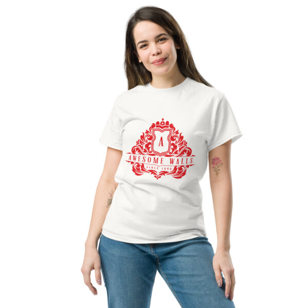 Awesome Walls - Unisex Retro Tee - Image 3